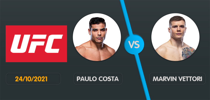 pronostic Paulo Costa vs Marvin Vettori UFC Fight Night 196