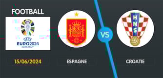 pronostic Espagne Croatie Euro 2024 samedi 15 juin 2024