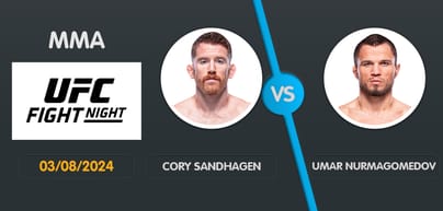 prono cory sandhagen vs umar nurmagomedov