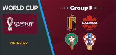 pronostic Groupe F Coupe du Monde 2022