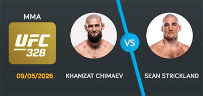 Pronostic Chimaev vs Strickland UFC 328