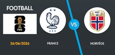 pronostic Norvège France Coupe du monde 2026 vendredi 26 juin 2026