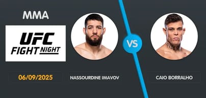 Pronostic Nassourdine Imavov vs Caio Borralho