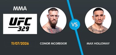 Pronostic McGregor vs Holloway UFC 329