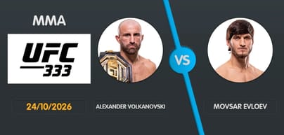 pronostic Volkanovski vs Evloev