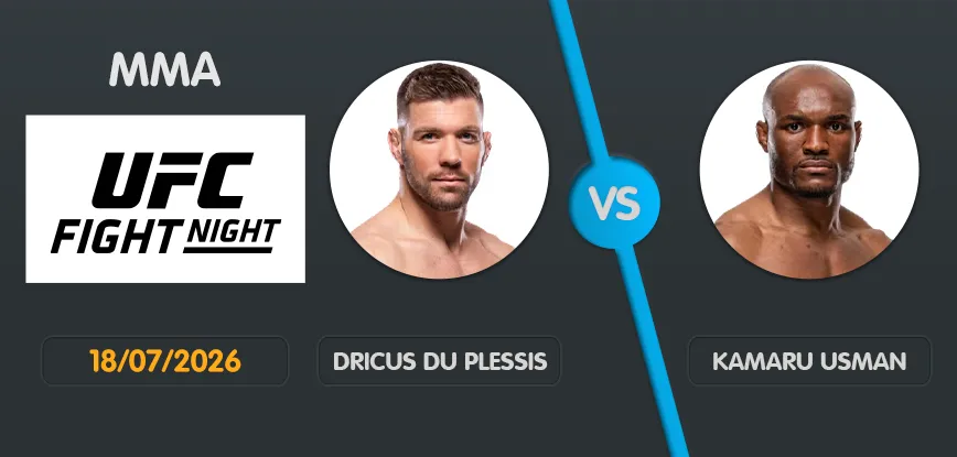 Pronostic du plessis vs usman