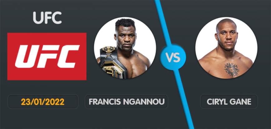 pronostic Francis Ngannou Ciryl Gane UFC 270